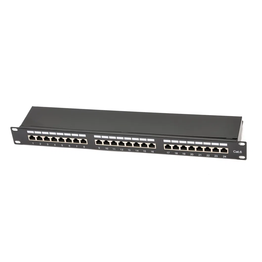 Cat 6 24 Port Patch Panel Shielded