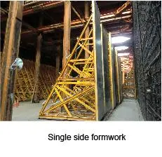 Tecon Painting Steel Frame and Plywood Panel for Construction Formwork