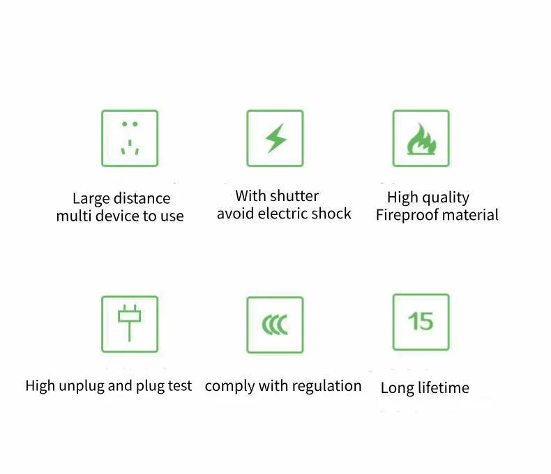 RJ45 Network Cable Wall Socket Outlet for Computer Phone