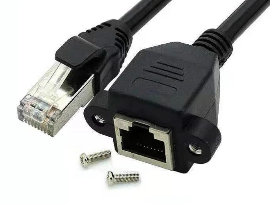 Ethernet LAN Extension Cable Accessory RJ45 Male to Female Shielded Cable 1m 2m 3m Network Cable