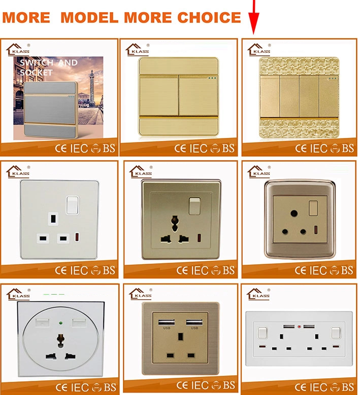 British Style RJ45 Data Wall Socket Outlet