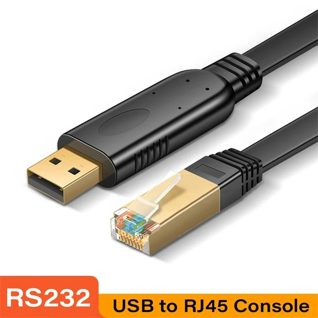 USB to RJ45 Console Cable RS232 Serial Adapter Cable for Laptop Computer Cisco Router USB Rj 45 8p8c Converter Console Cable