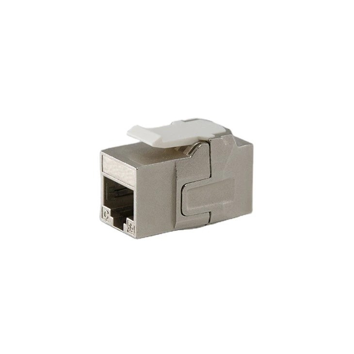 Network RJ45 CAT6 Shielded Female to Female in-Line Keystone Jack Coupler