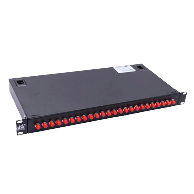 24 Port Slidable Rack Mounted Optic Fiber Patch Panel