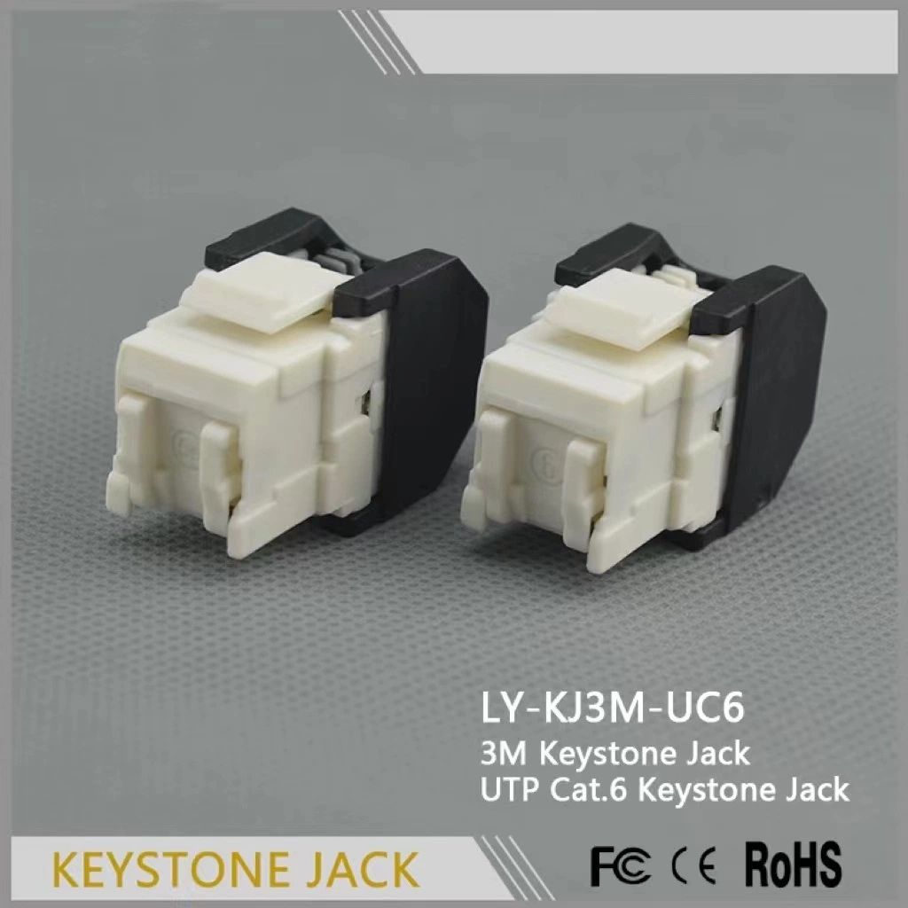 OEM UTP Cat5e Cat6 RJ45 8P8C 3M Modular jack 3M Keystone jack