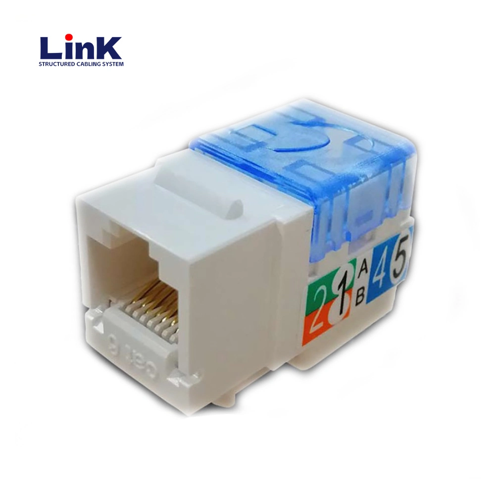 3m Cat5e CAT6 CAT6A Toolless Type Network Socket Ethernet Keystone Jack Coupler with Dust Cover at RJ45 Port