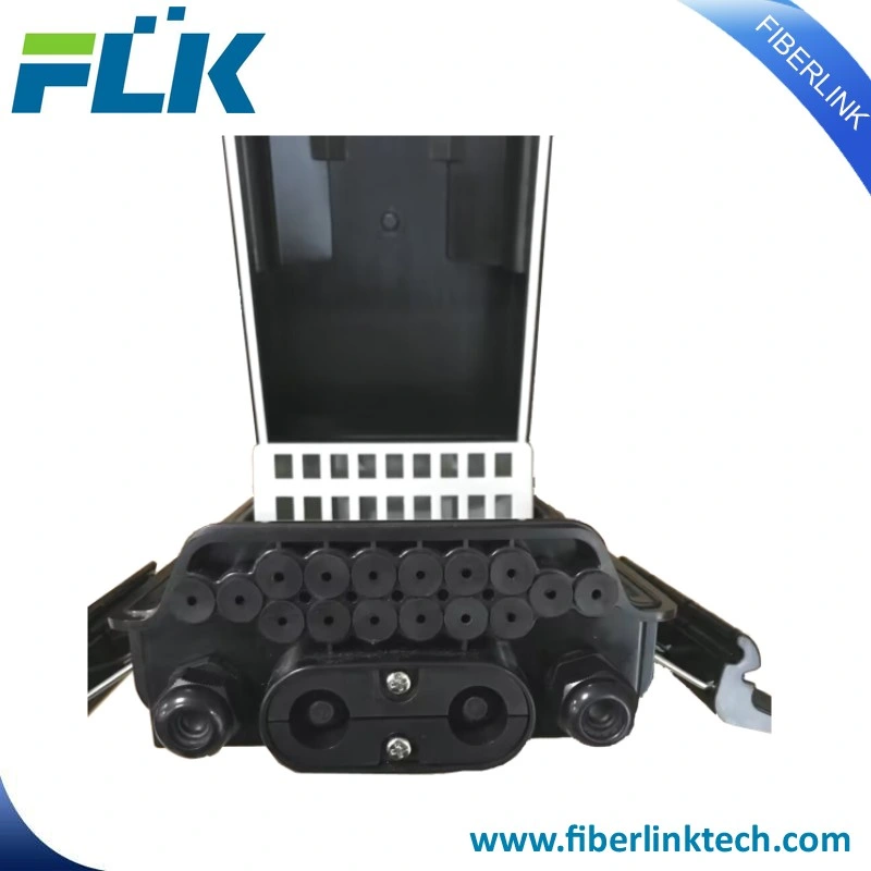 Waterproof 16cores Fiber Optical Cable Distribution Box with PLC Splitter Cajas Nap Termination Box