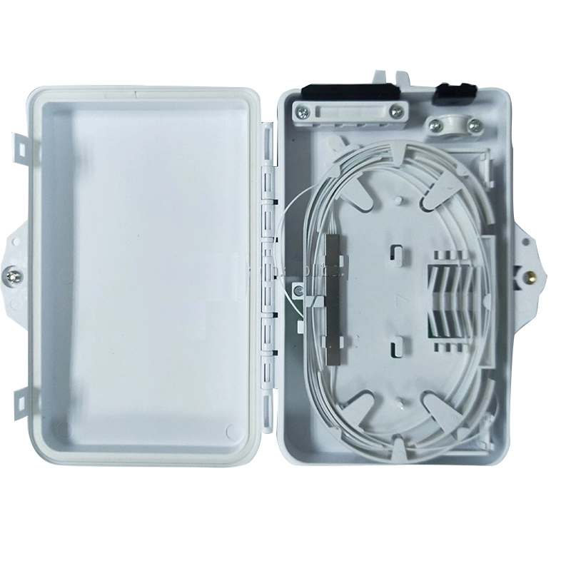 Wall Mount Outdoor 4 Cores Fiber Termination Box (FTB) FTTH Terminal Box