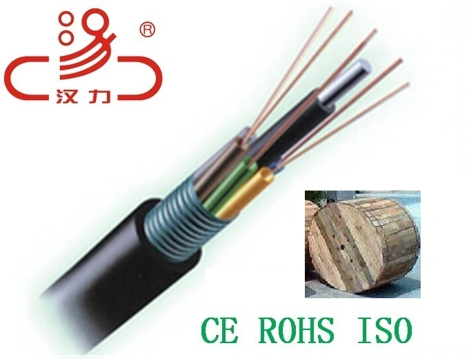 Communication Equipment 2~24 Core Outdoor Single Mode Fiber Optic Cable