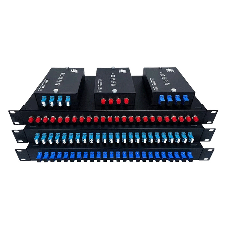 24 Port Slidable Rack Mounted Optic Fiber Patch Panel