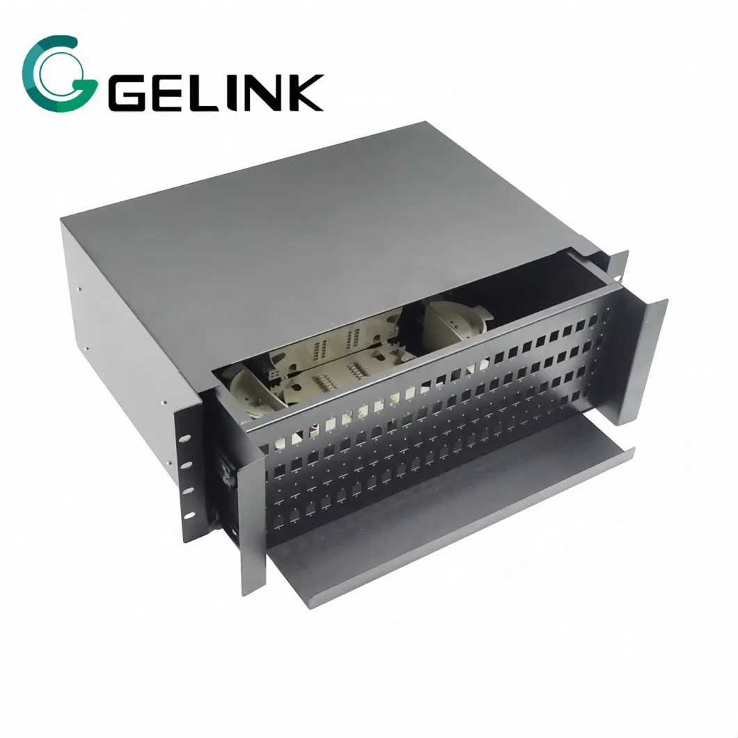 19 Inch 4u 96ports Rack with Sc Connector Fiber Optic Patch Panel