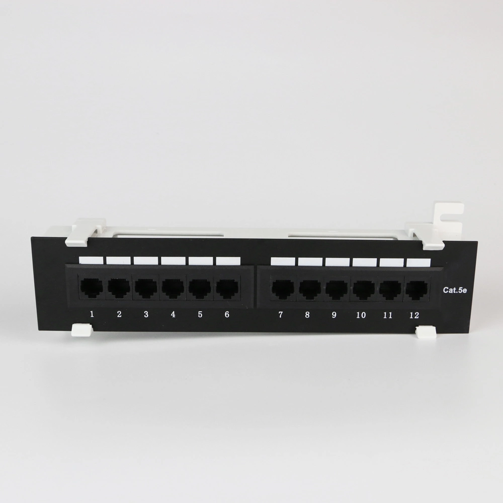 Blank Cat. 5e UTP Patch Panel 12 Port