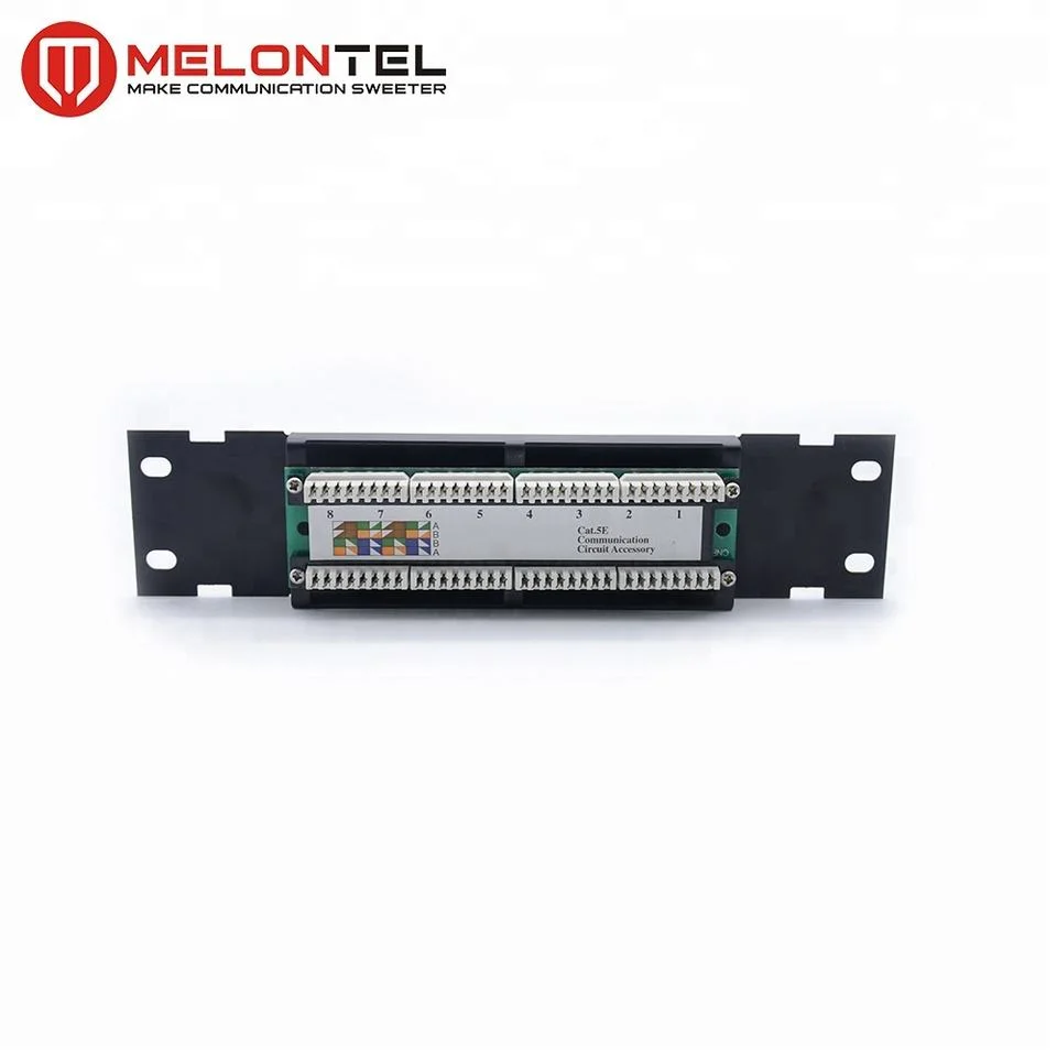 Wall Mount 8 Port CAT6 Optic Patch Panel