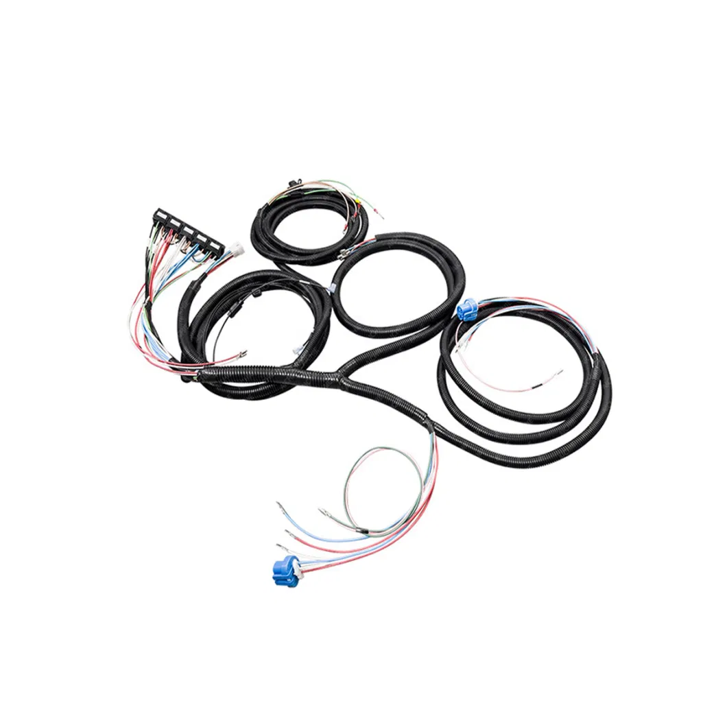 Customized Car Navigation Signal Transmission Control Cable Motorcycle ECU Controller Waterproof Wiring Harness AMP Automotive Wiring Harness