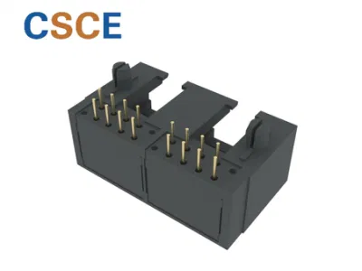 De entrada lateral Unshield puertos de 1X4 10p Conector RJ45
