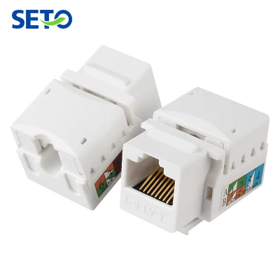 Seto RJ45 Keystone Jack UTP CAT6 8p8c Conector de Módulo de Red