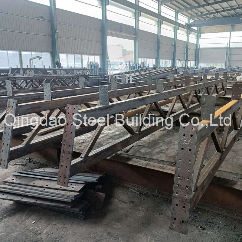 Australian Standard Prefabricated Steel Structure Web Truss Hay Shed Building