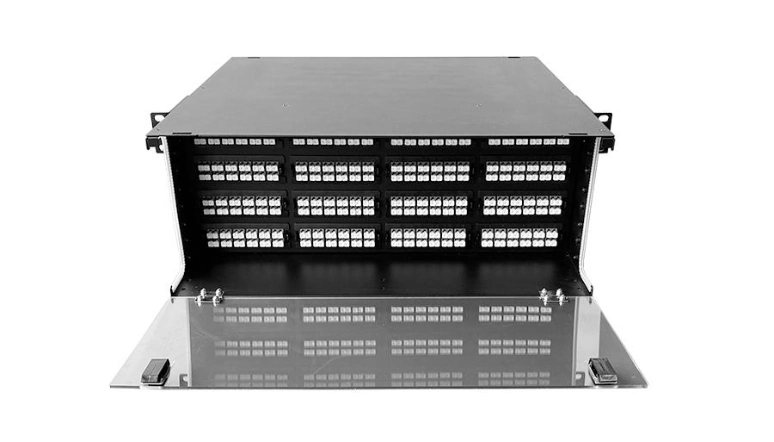 96 Cores Connector to MPO Fiber Patch Panel 1u Termination Box