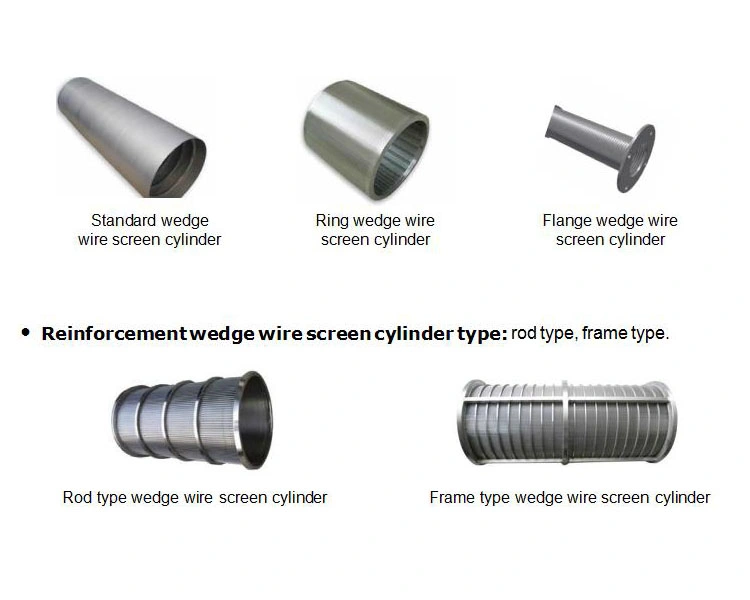 100 Microns Stainless Steel Wedge Wire Made in China