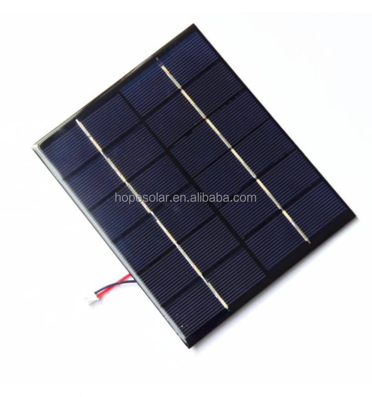 Hot Sale Best Price Small Solar Module 2W 6V Solar Panel with pH2.0 Connector