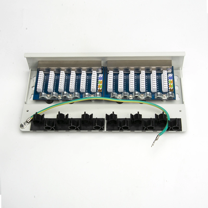 Hot Sale RJ45 CAT6 CAT6A 12 Port Shielded for Patch Panel