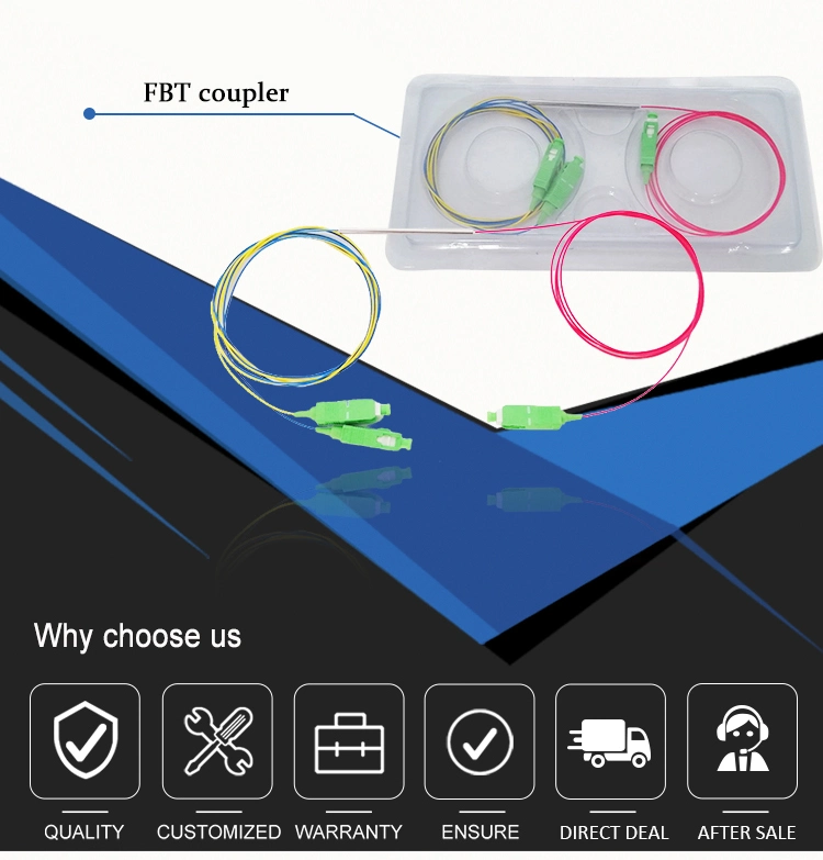 Factory Price Colored Fbt Fiber Optic Network Cable Coupler