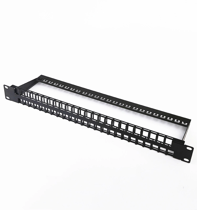 1u 48 Port Cat5e CAT6 Unshielded Patch Panel