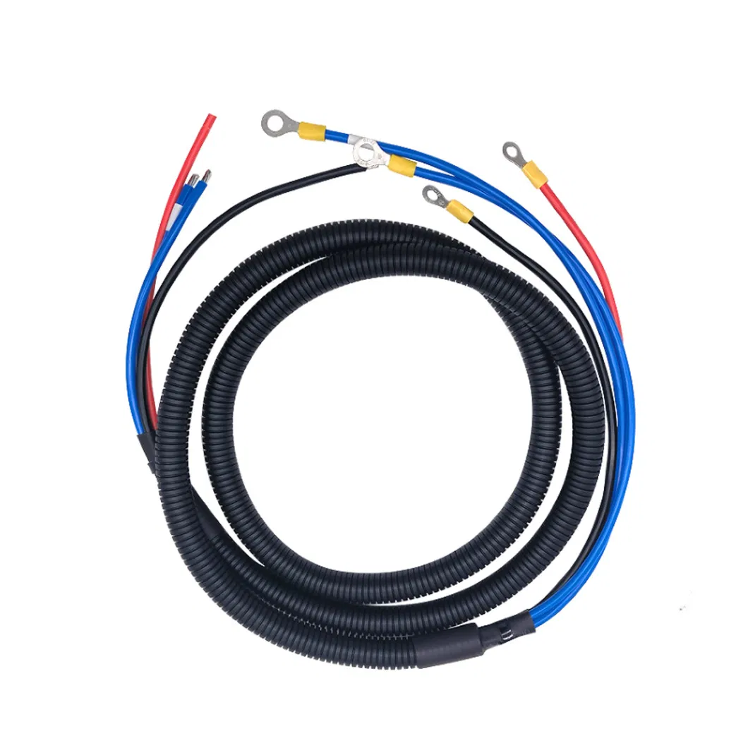 Customized Car Navigation Signal Transmission Control Cable Motorcycle ECU Controller Waterproof Wiring Harness AMP Automotive Wiring Harness