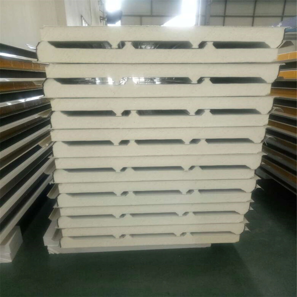 50-200mm Trapezoidal Roof Sandwich Panel Cheap Price Insulated PUR PIR Polyurethane Panel