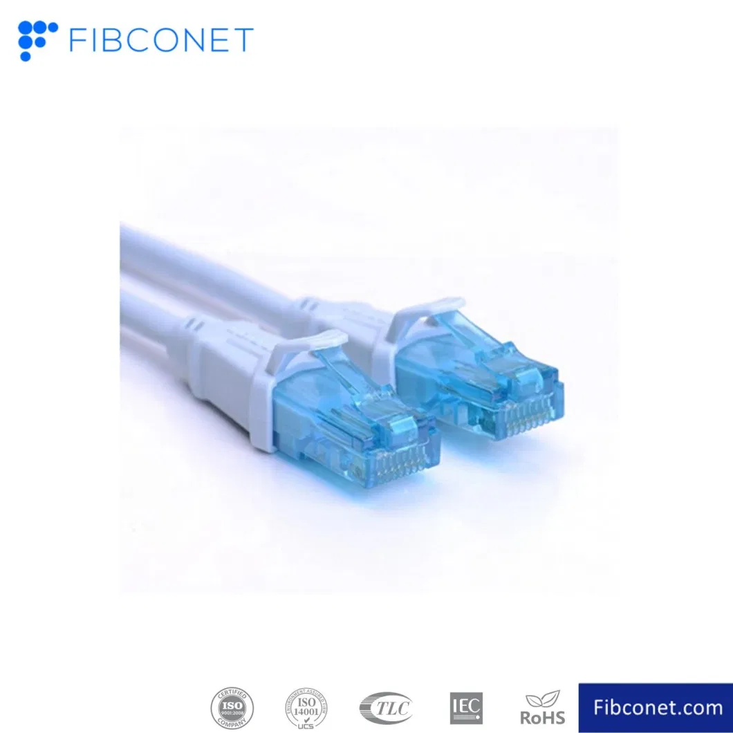 Fiber Optic CAT6 HDPE U/UTP Network Patch Cord LAN Cable