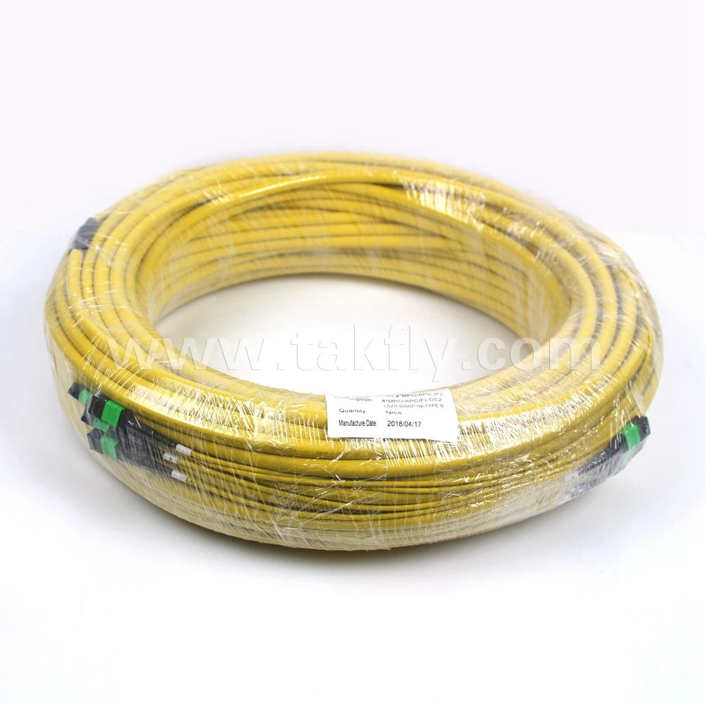 48 Cores Fiber Optic MPO Trunk Cable Patchcord