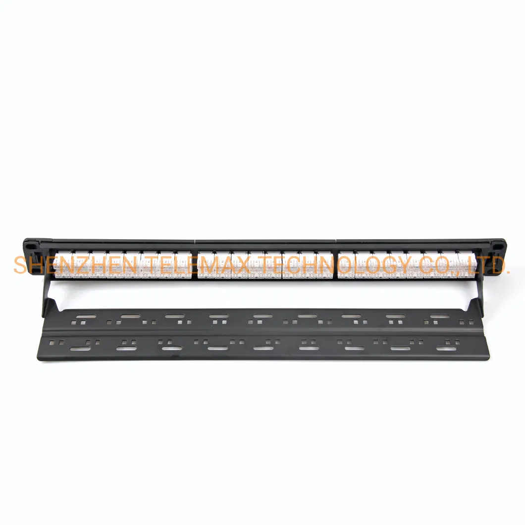 Patch Panel Cat 6A UTP Keystone Patch Panel 24 Ports