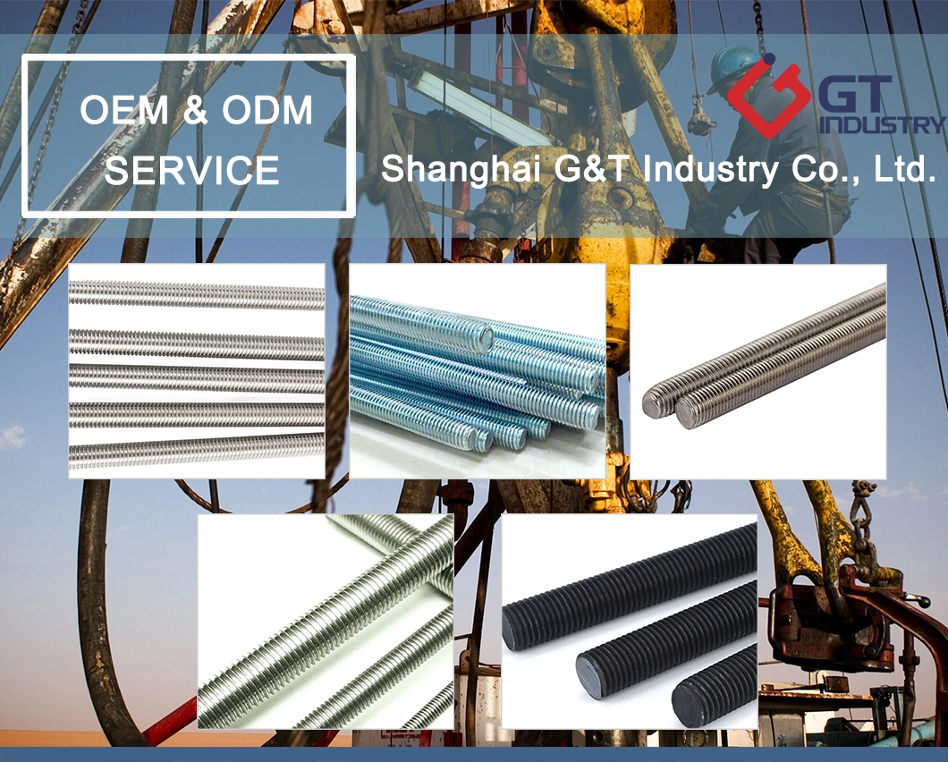 Full Thread ASTM A320 B8 Ss 304 Stainless Thread Rod