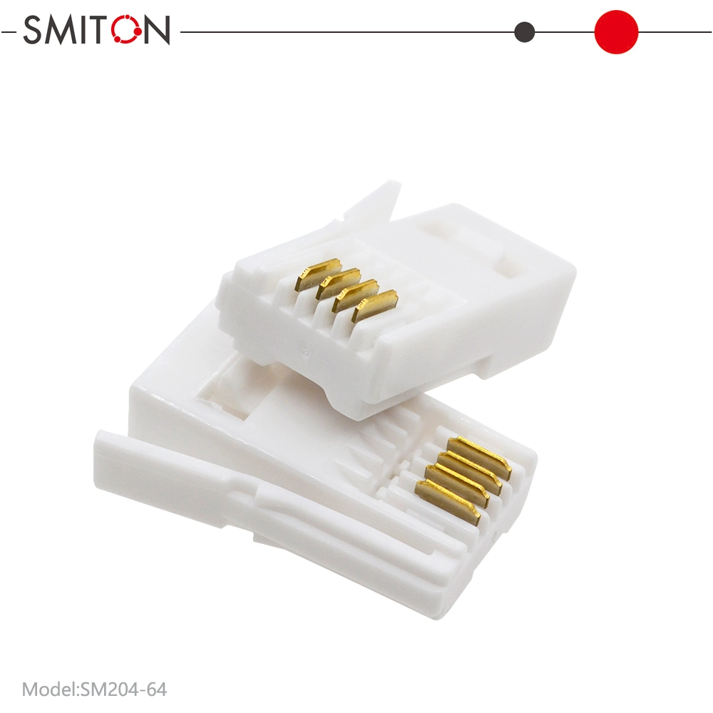 Rj11 6p4c UK Modular Plug Rj11 Connector