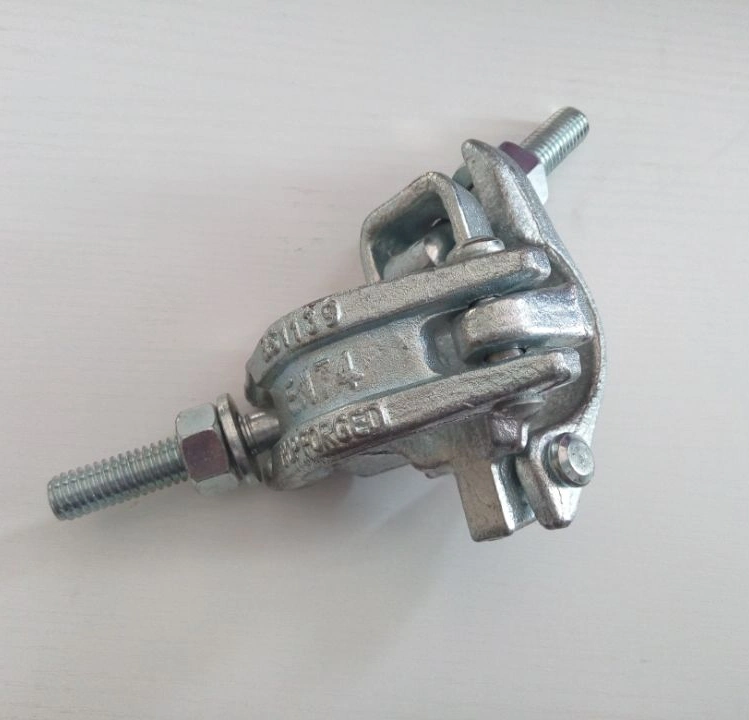 Scaffold Double Fixed Coupler Sleeve Scaffolding Coupler Types and Clamps Load Capacity Weight