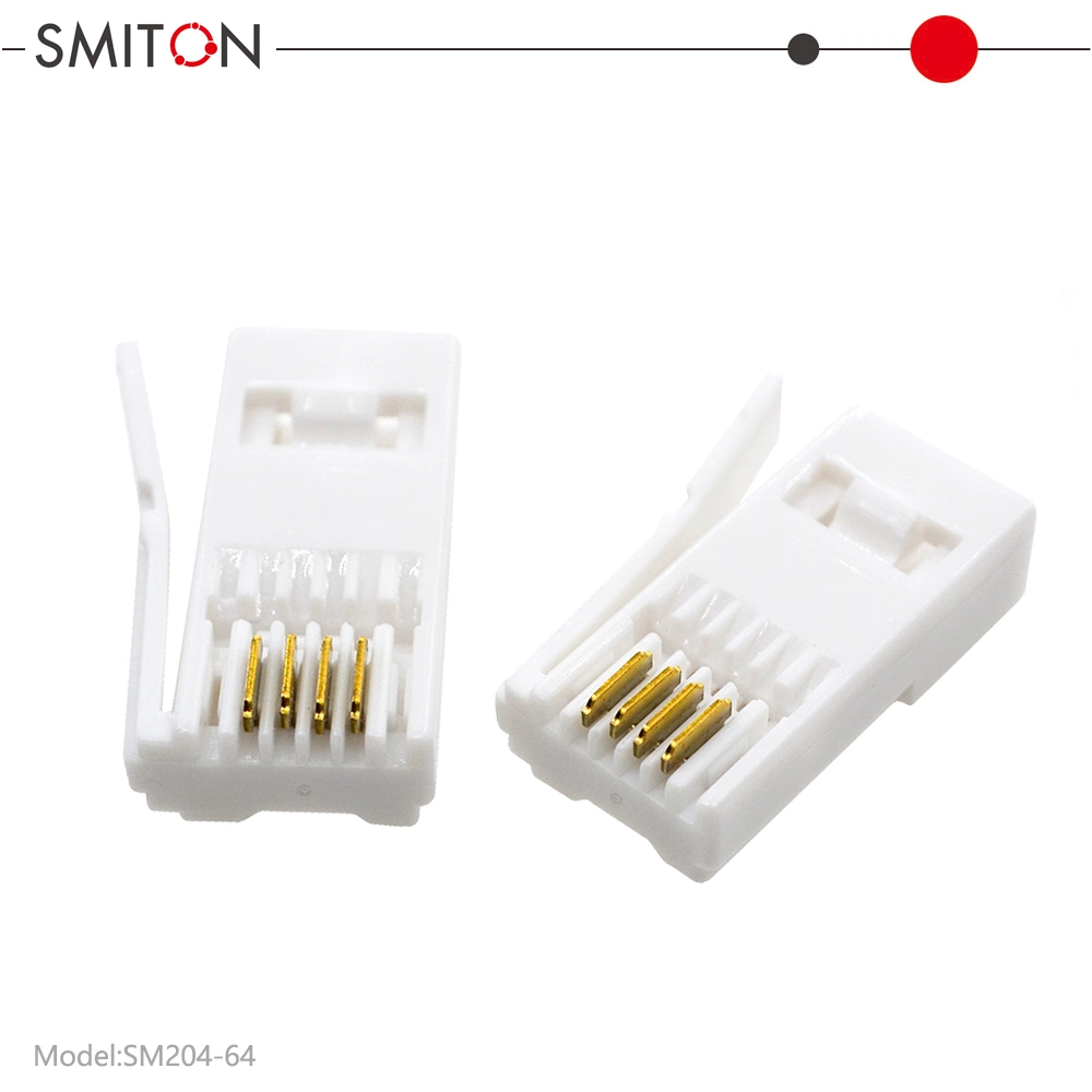 Rj11 6p4c UK Modular Plug Rj11 Connector