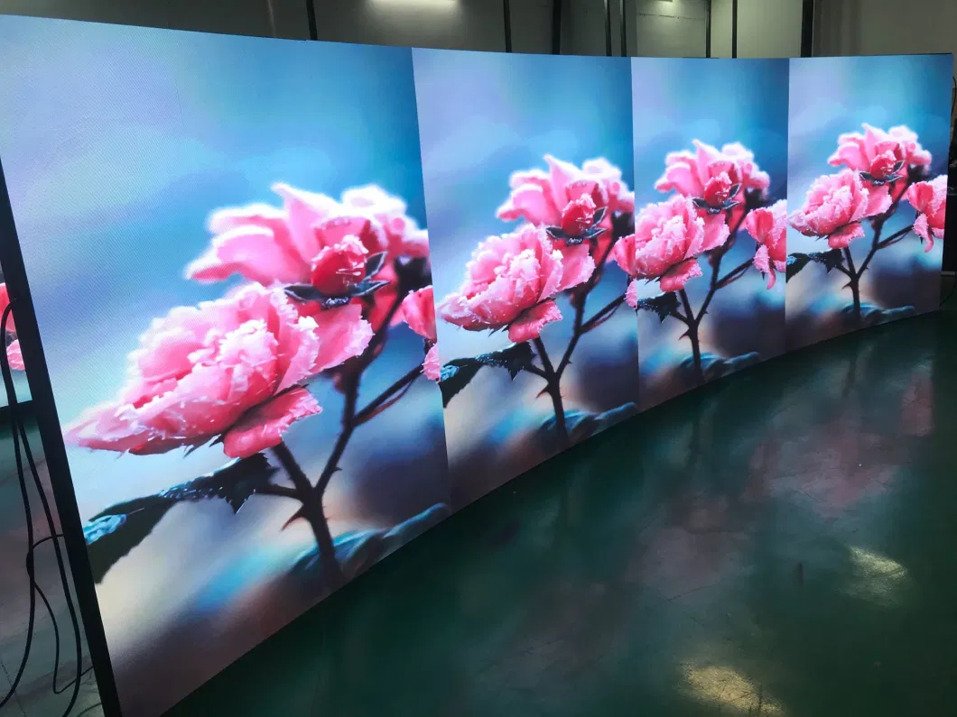 High Definition P2.5 Soft Curtain Curve Flexible LED Screen Display