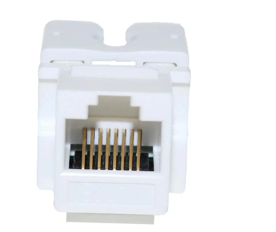 CAT6 Network Module Test Connector Unshielded Insert Inline Coupler