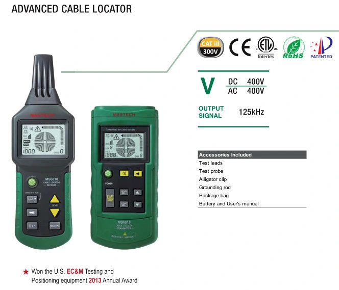 LAN Network Cable Tester Line Finder Rj11 RJ45 Wire Tracer