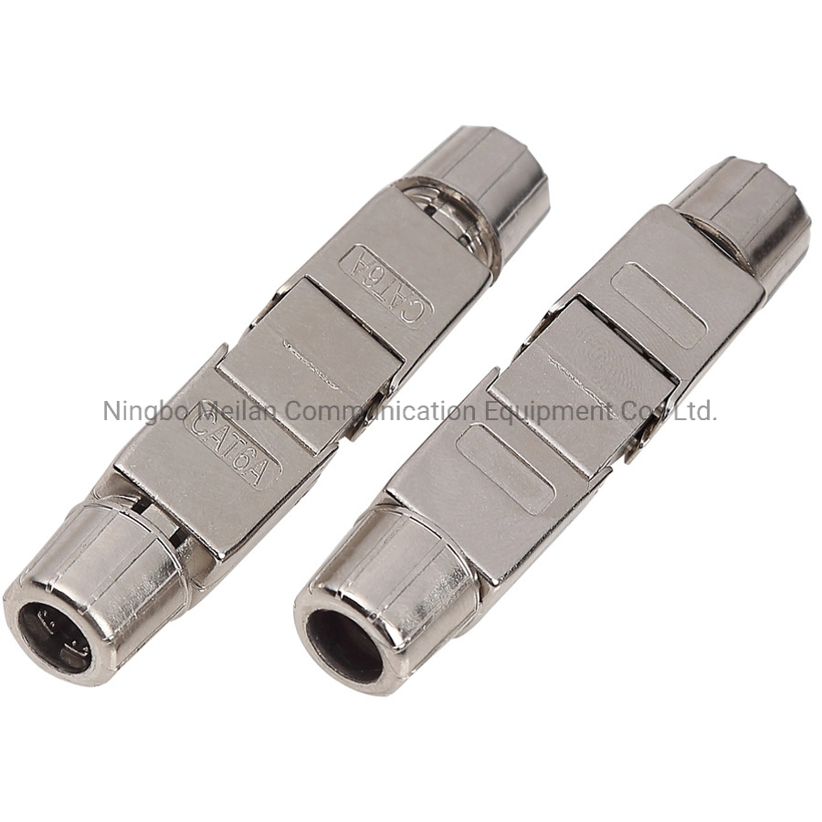 CAT6 CAT6A Cat7 Shielded Toolless Keystone Jack Network Cable Extender RJ45 Fully Shielded Module Plug Connector