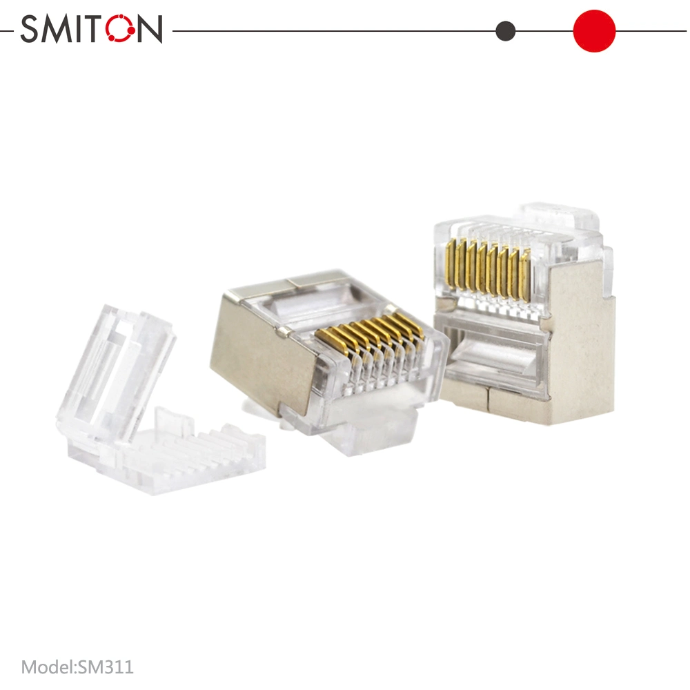 Short Body Insert RJ45 Cat5 CAT6 8p8c FTP Mini Short Connector Shielded