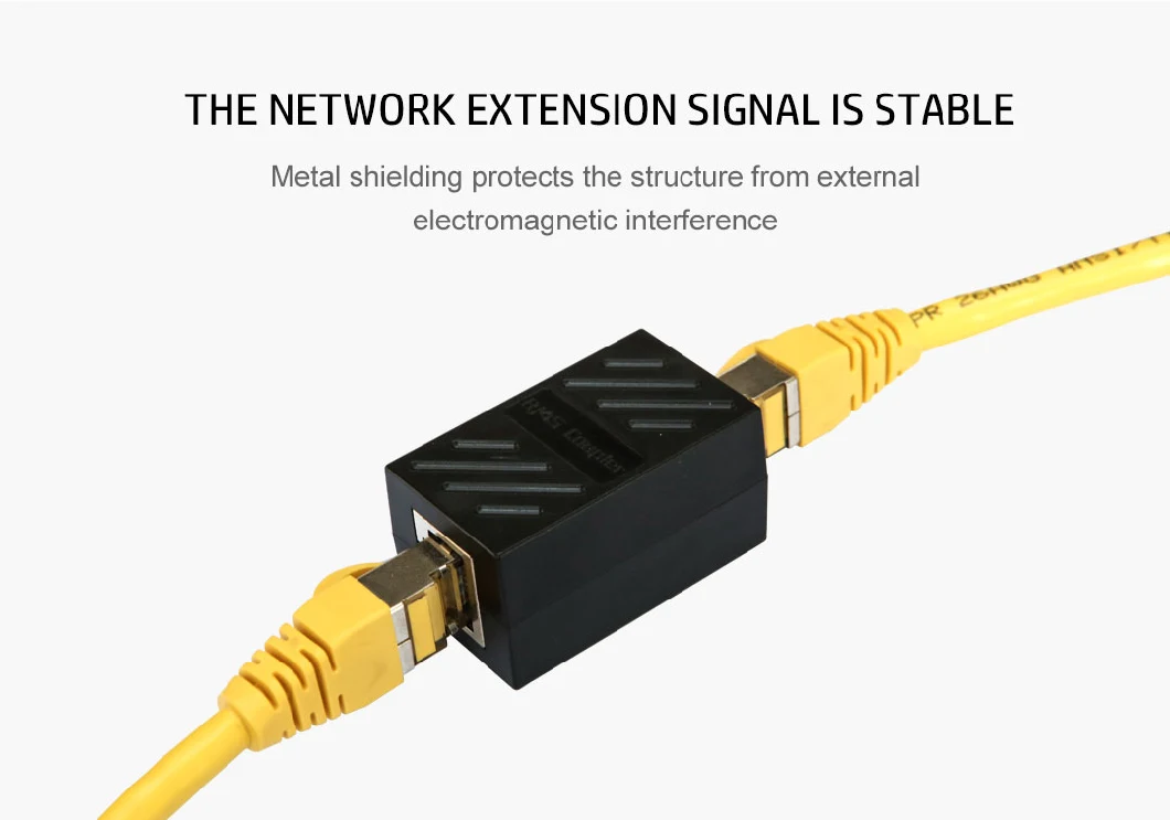 Ethernet Networking Inline Cable Coupler