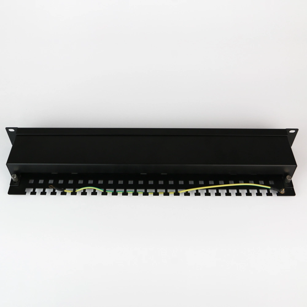 Hot Selling Networking FTP Modular Cat. 6 24 Port Patch Panel for Cable Connector