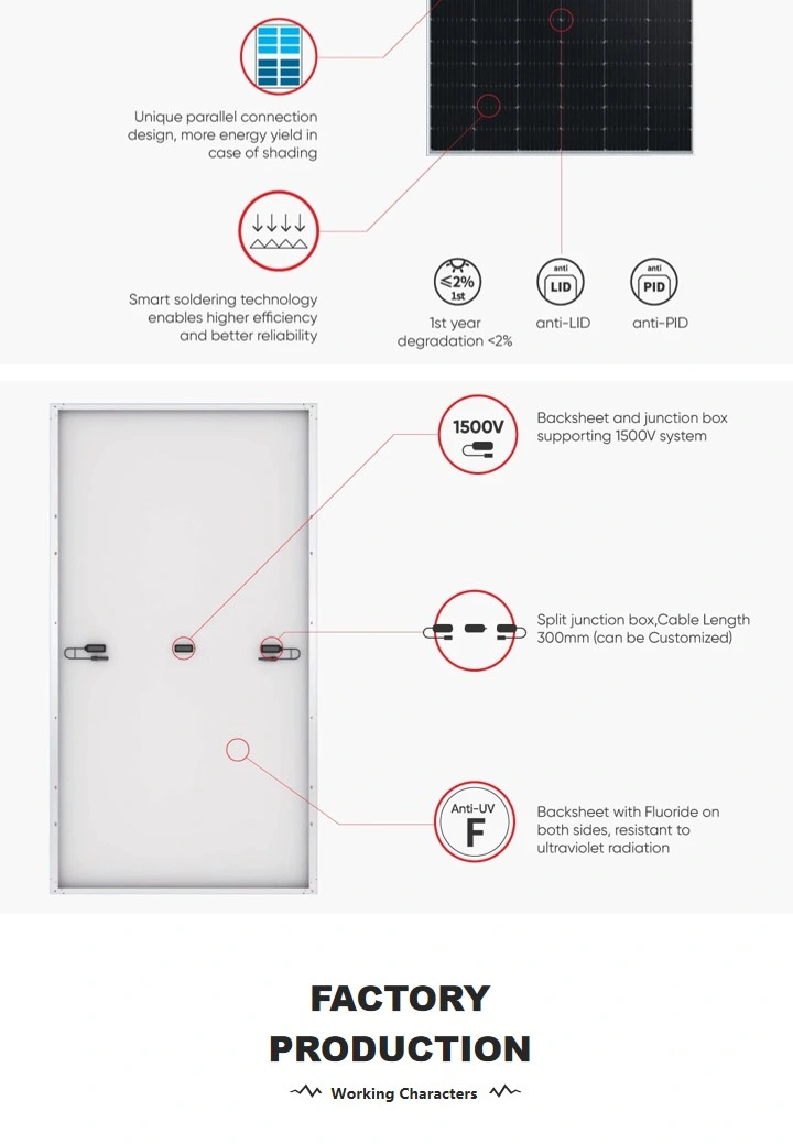 Yingbin Solar Panel with 1200mm Cable Length