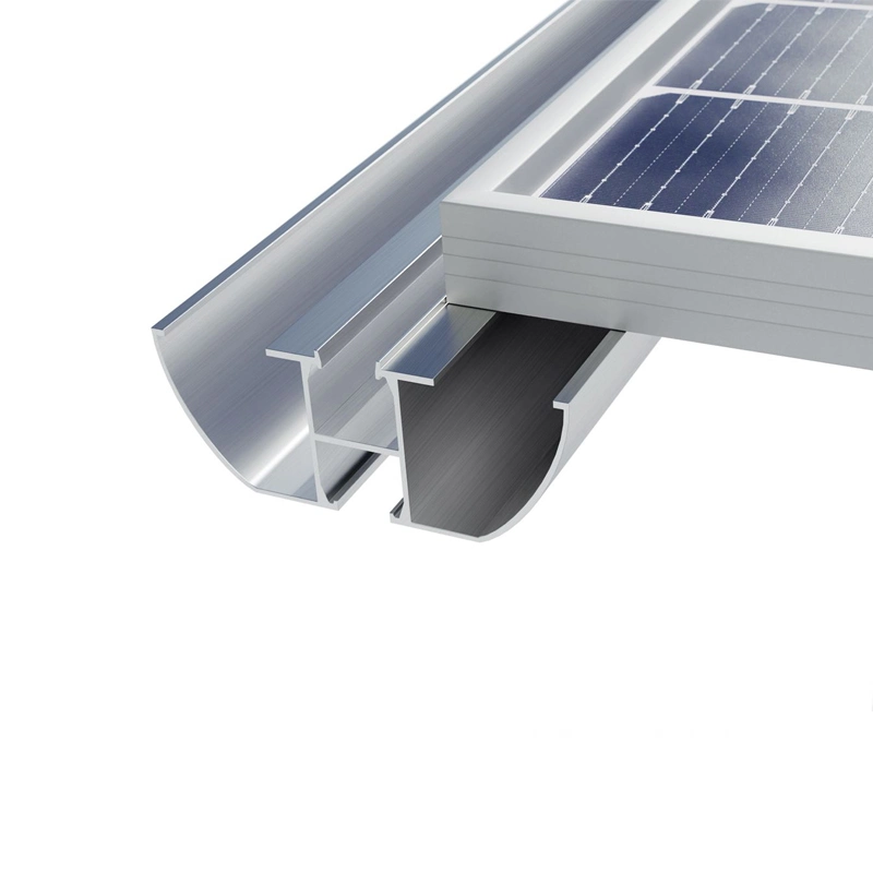 Solar Panel Module Aluminum Bracket Rail for Fastening Rail Trapezoidal Roof