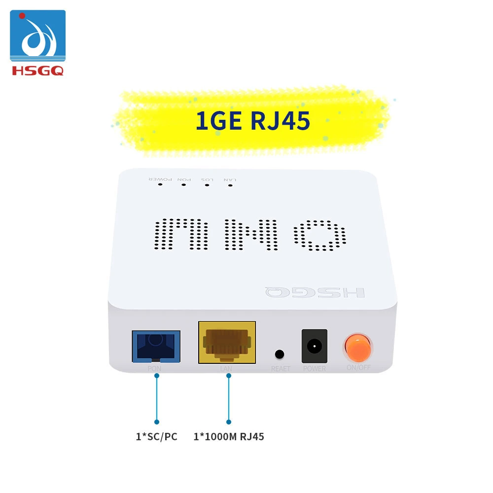 Low Price Hsgq OEM ODM 1ge RJ45 Mini FTTH Ont Modem as Hg8010h Eg8010h Hg8546m Fiber Optic ONU Gpon Epon G/Epon Xpon ONU