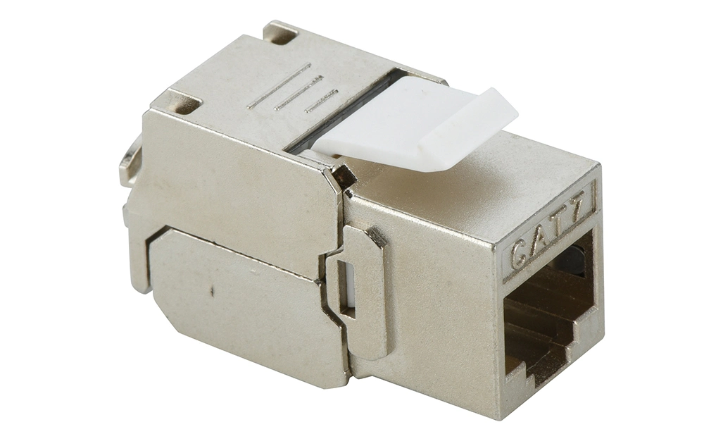 Le-K055s CAT6 CAT6A Toolless FTP RJ45 Keystone Modular Jack