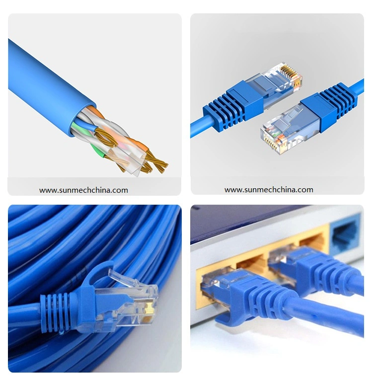 Cat5 CAT6 CAT6 Cat7 with RJ45 for Network LAN Cable Patch Cord Cable