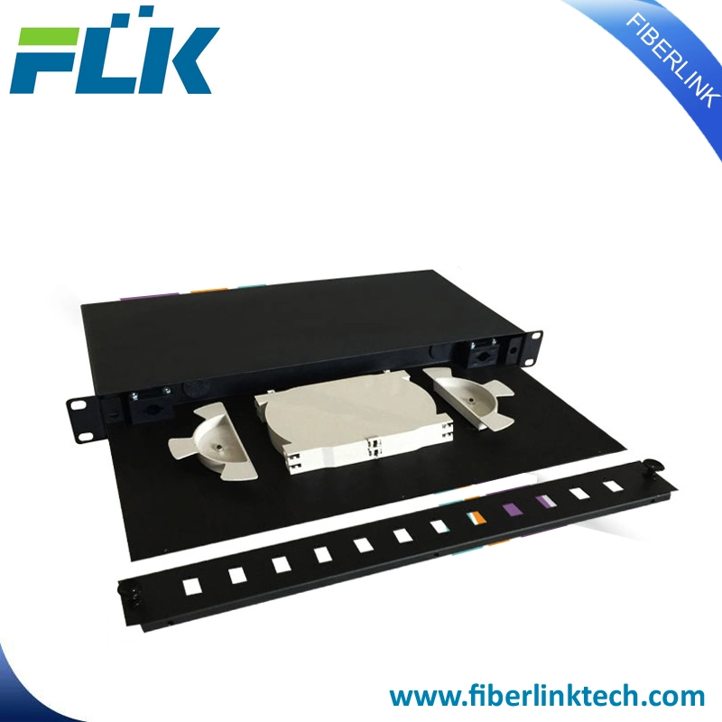 12 Cores Drawer Type Rack Mount Fiber Optical Patch Panel