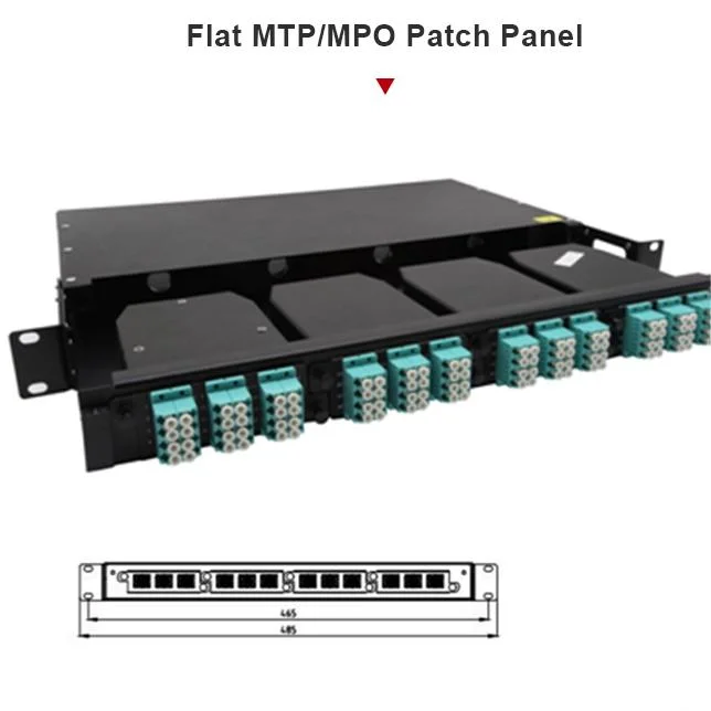 Fiber Optic Oman Cables Distribution Frame St Sc LC PVC Connector 24 Port RJ45 ODF Patch Panel Manufacturer